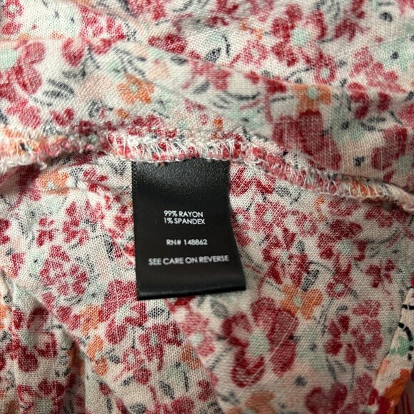 Torrid Floral Long Sleeve Skater Dress Womens Size 1 16‑18 Stretch Long Sleeve - Picture 7 of 9